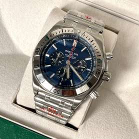 Breitling Chronomat Super Chronomat B01 44 Bracelet Steel Blue
