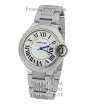 Cartier Ballon Bleu de Cartier Crystals Silver/White