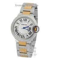 Cartier Ballon Bleu de Cartier Crystals Silver-Gold/White