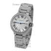 Cartier Ballon Bleu de Cartier Crystals Date Silver/White