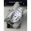 Cartier Baignoire Pave Silver/White