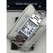 Cartier Tank Anglaise Pave Silver/White