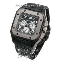 Cartier Santos de Cartier Santos 100 Chronograph All Black