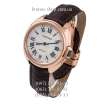 Cartier Cle de Cartier Automatic 40 mm Brown/Gold/White