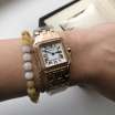 Cartier Panthere de Cartier Mini Diamond Rose Gold/White