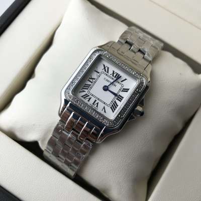 Cartier Panthere de Cartier Mini Diamond Silver/White