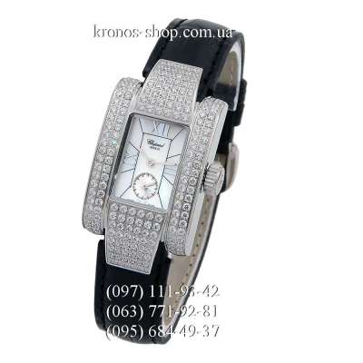 Chopard La Strada Small Seconds Crystals Black/White