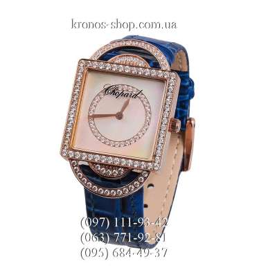 Chopard Happy Sport Square Blue/Gold