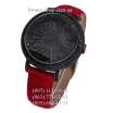 Chopard Full Pave s5268 Suede Red/Black
