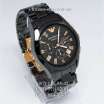 Emporio Armani AR1410 Ceramica All Black/Gold