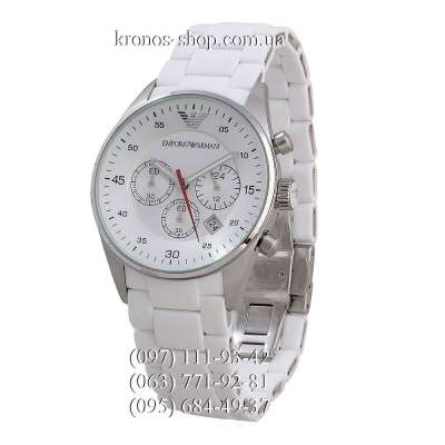 Emporio Armani AR5859 Silver/White