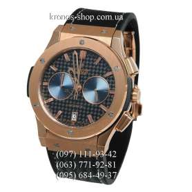 Hublot Classic Fusion Chronograph Black/Gold/Black-Blue