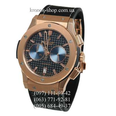 Hublot Classic Fusion Chronograph Black/Gold/Black-Blue