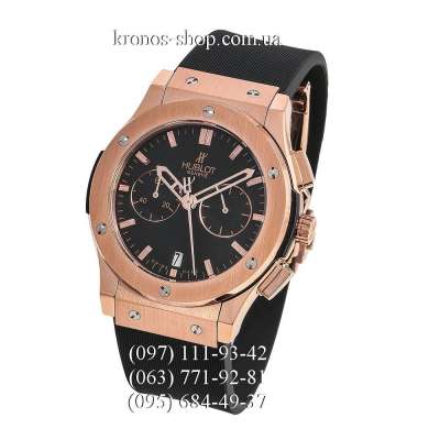 Hublot Classic Fusion Chronograph Black/Gold/Black