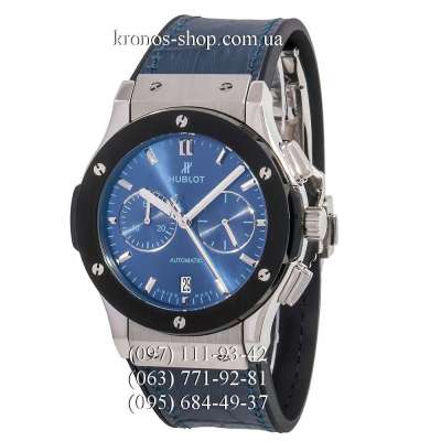 Hublot Classic Fusion Bol D'Or Mirabaud Blue/Silver-Black/Blue