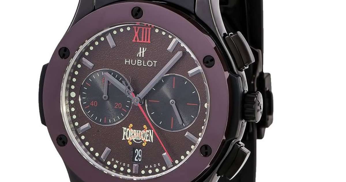 Hublot Classic Fusion Forbidden X Brown Black Red Kronos
