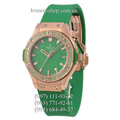 Hublot Classic Fusion Diamonds Lady Green/Gold-Green/Green