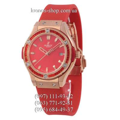 Hublot Classic Fusion Diamonds Lady Red/Gold-Red/Red