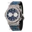 Hublot Classic Fusion Jeans Blue-Orange/Silver/Blue-White