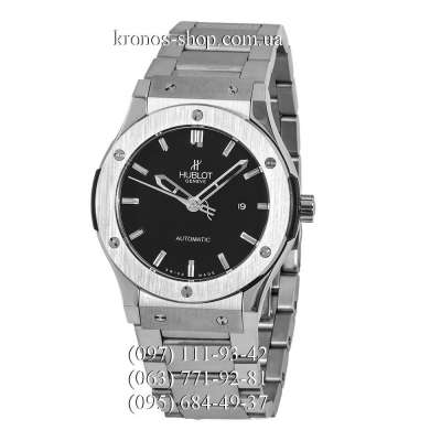 Hublot Classic Fusion Date Steel Silver/Black