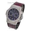 Hublot Classic Fusion Aerofusion Chronograph Pave Purple/Silver/Purple