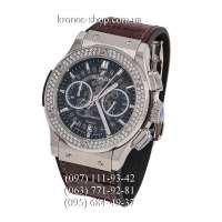 Hublot Classic Fusion Aerofusion Chronograph Diamonds Brown/Silver/White