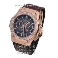 Hublot Classic Fusion Aerofusion Chronograph Diamonds Brown/Gold/White