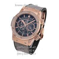 Hublot Classic Fusion Aerofusion Chronograph Diamonds Gray/Gold/Gold