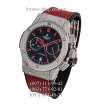 Hublot Classic Fusion Chronograph Pave Red/Silver/Black-Red
