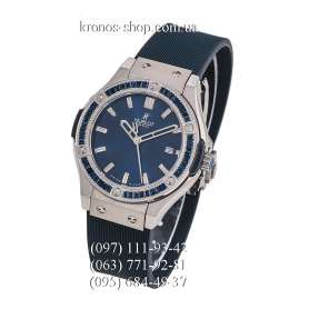 Hublot Classic Fusion Diamonds Lady Dark Blue/Silver-Blue/Blue