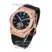 Hublot Classic Fusion Tourbillon Black/Gold/Black