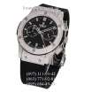 Hublot Classic Fusion Chronograph Pave Black/Silver/Black