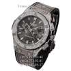 Hublot Classic Fusion Chronograph Pave Grey/Silver/Grey