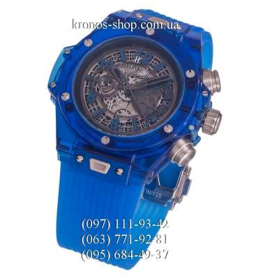 Hublot Big Bang Unico Plastic All Blue-Silver