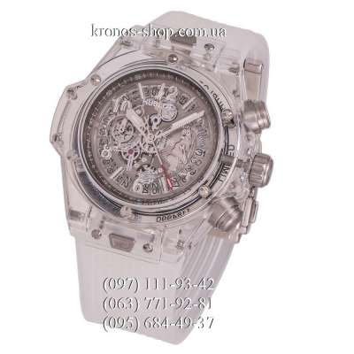 Hublot Big Bang Unico Plastic All White-Silver