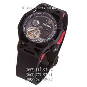 Hublot Techframe Ferrari Tourbillon Chronograph All Black-Red
