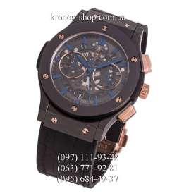 Hublot Classic Fusion Aerofusion Chronograph Ceramic All Black/Gold/Blue