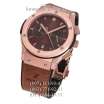 Hublot Classic Fusion Chronograph Brown/Gold/Volcano-Black