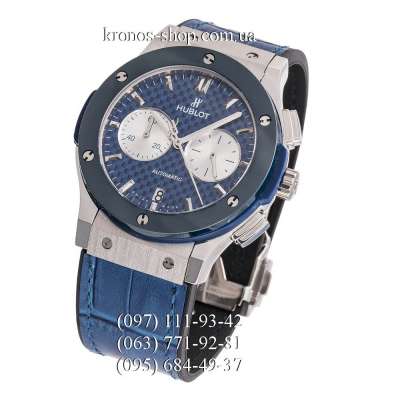 Hublot Classic Fusion Chronograph Ceramic Blue/Silver/Blue-White