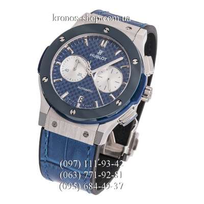 Hublot Classic Fusion Chronograph Ceramic Blue/Silver/Blue-White