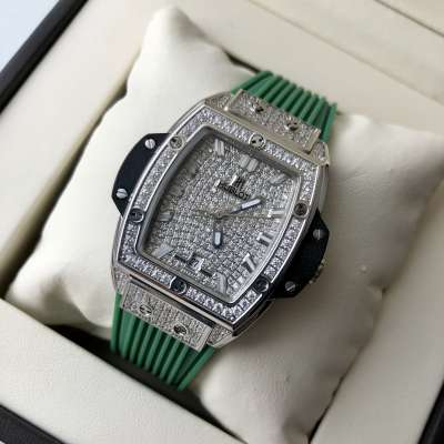 Hublot Spirit of Big Bang Lady Silver/Green