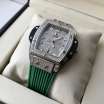 Hublot Spirit of Big Bang Lady Silver/Green