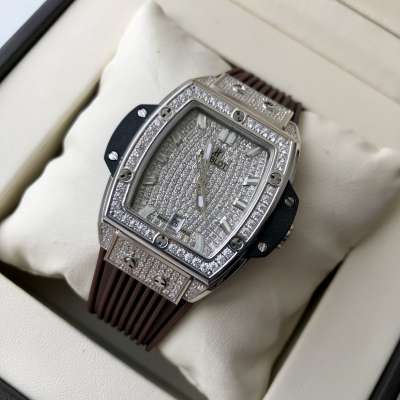 Hublot Spirit of Big Bang Lady Silver/Brown