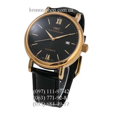 IWC Portofino Automatic Black/Gold/Black