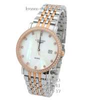 Longines Elegant Collection Diamonds Silver-Gold/Gold/White