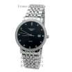 Longines Elegant Collection Diamonds Silver/Black