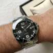 Longines Hydroconquest Bracelet Silver/Black