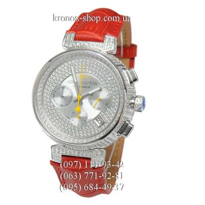 Louis Vuitton Tambour Chronometre Lady Red