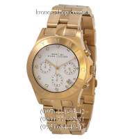 Marc Jacobs MBM3101 Blade Chrono Gold/White