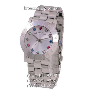 Marc Jacobs MBM3217 Amy Silver/White